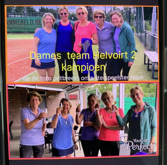 Dames 2 kampioen